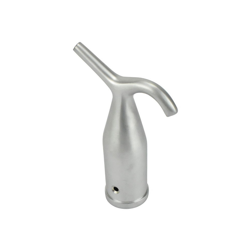 Sash Heritage Pole Hook - Satin Chrome